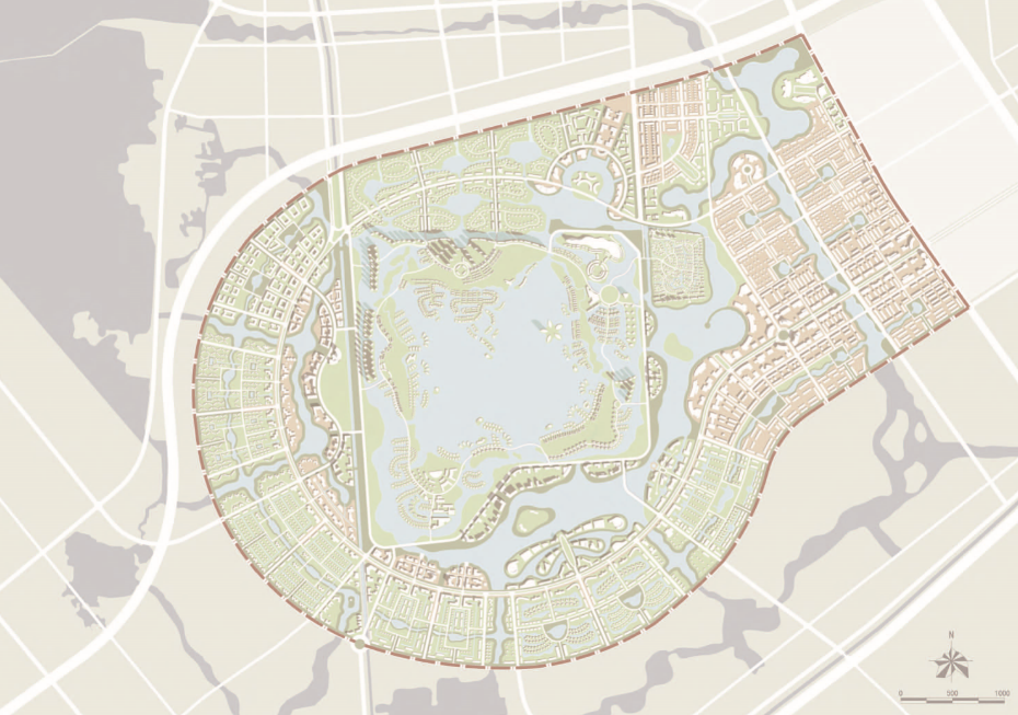 天嘉湖旅游度假区城市规划设计方案文本施工图下载