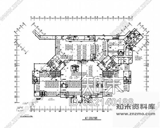 南京大型医院平面设计图cad施工图下载【ID:632140188】