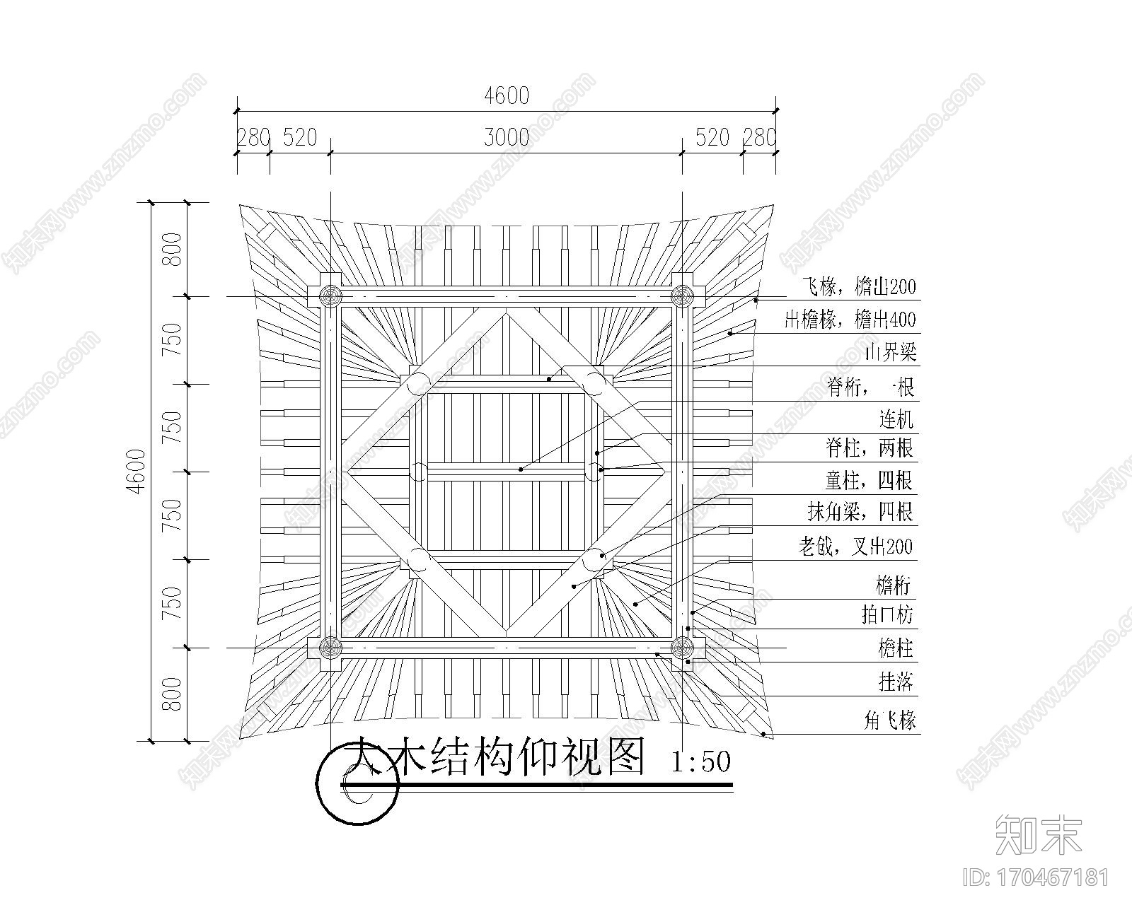 苏式古建筑仿古木结构木建筑天正t20版本全套图纸歇.