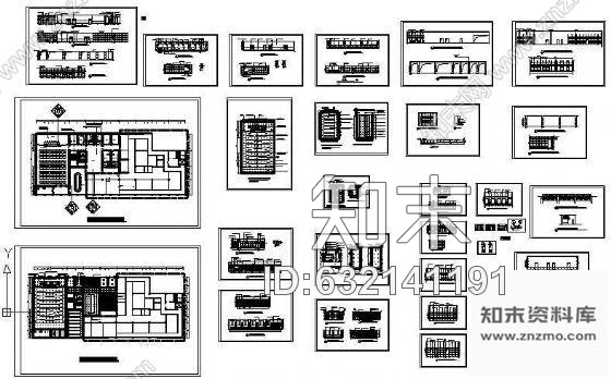 施工图某医院大楼装修施工图cad施工图下载【ID:632141191】