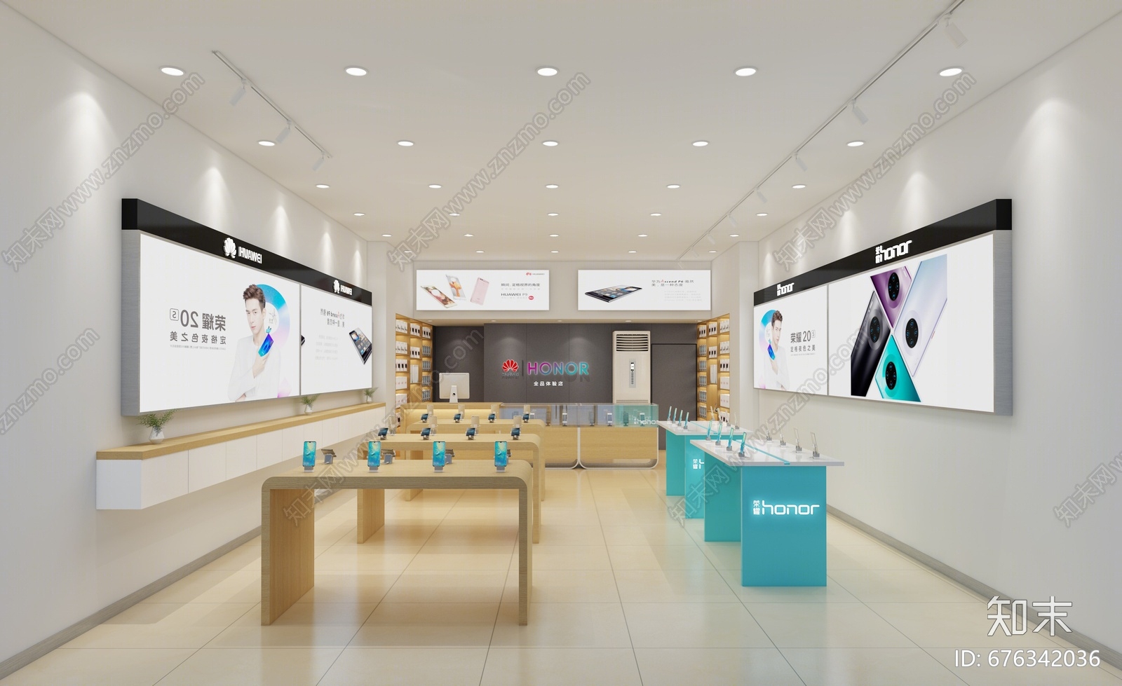 现代手机店3d模型下载