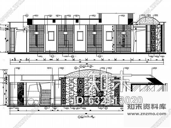 施工图上海原创标志性城市滨水区高档休闲会所CAD装修施工图含全套方案cad施工图下载【ID:632113020】