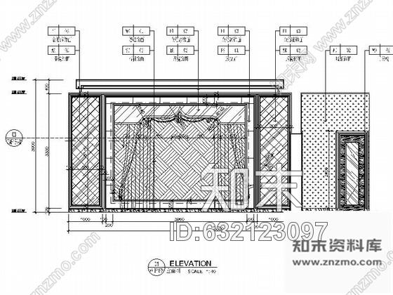 施工图山东时尚KTV包间室内装修图含效果cad施工图下载【ID:632123097】