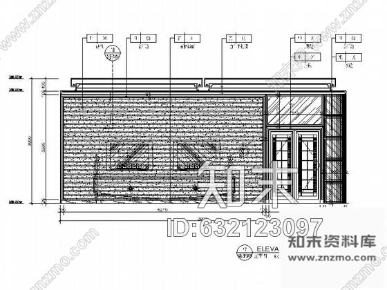 施工图山东时尚KTV包间室内装修图含效果cad施工图下载【ID:632123097】