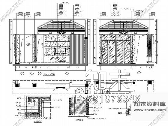 施工图福建380平简约现代风格两层别墅施工图含高清实景图cad施工图下载【ID:531976346】