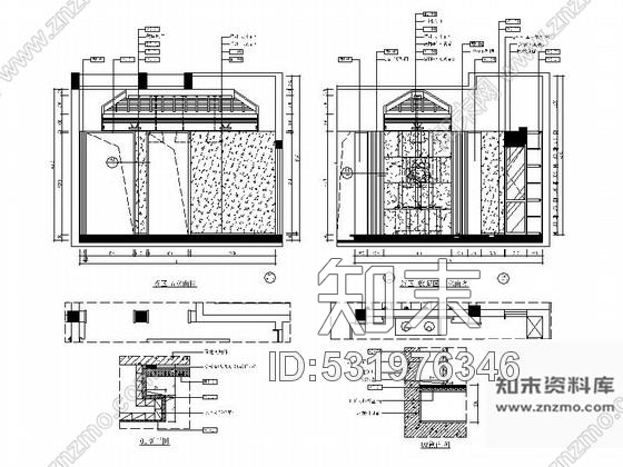 施工图福建380平简约现代风格两层别墅施工图含高清实景图cad施工图下载【ID:531976346】