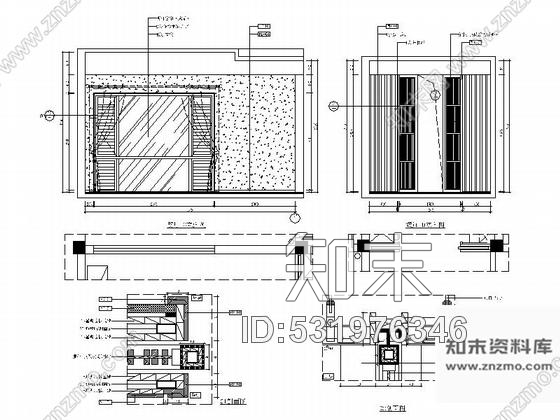 施工图福建380平简约现代风格两层别墅施工图含高清实景图cad施工图下载【ID:531976346】