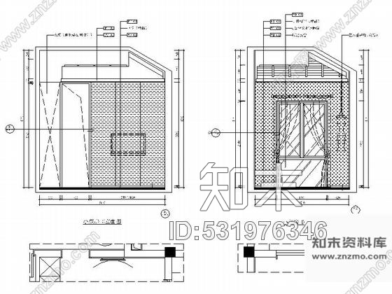 施工图福建380平简约现代风格两层别墅施工图含高清实景图cad施工图下载【ID:531976346】