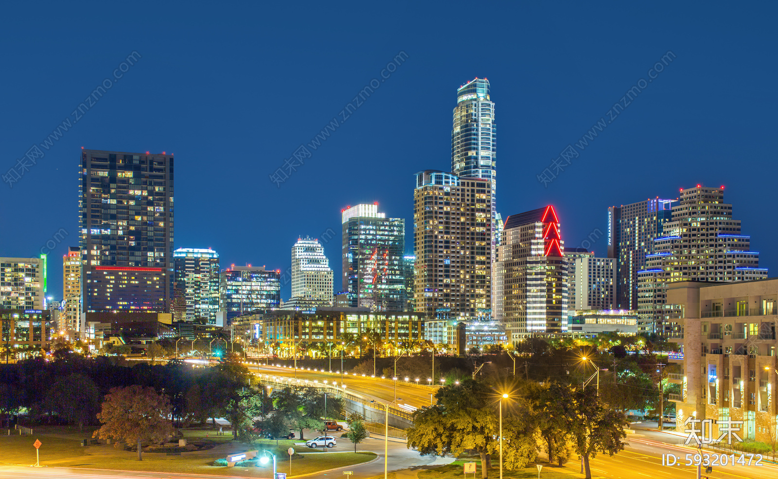 城市夜景图贴图下载