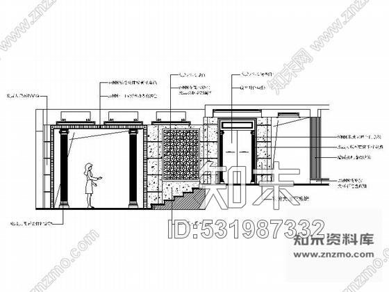 施工图某奢华欧式别墅室内装饰装修图cad施工图下载【ID:531987332】