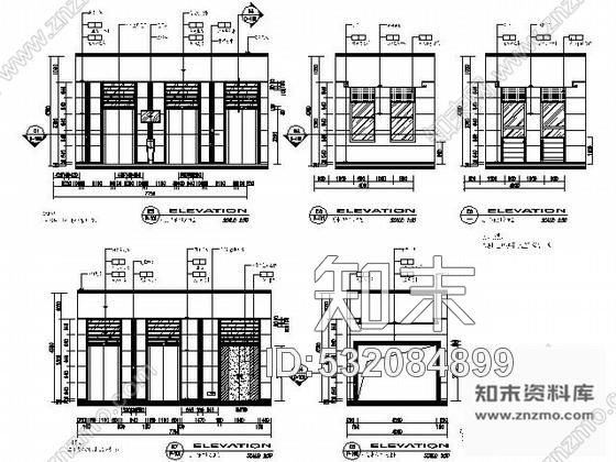 施工图现代电子科技集团科研主楼办公楼室内施工图含效果施工图下载【ID:532084899】