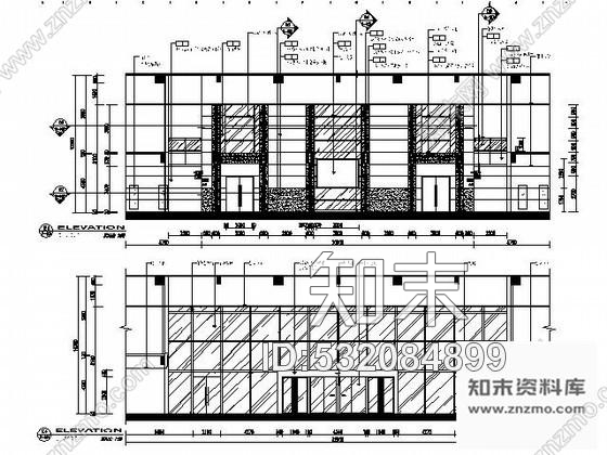 施工图现代电子科技集团科研主楼办公楼室内施工图含效果施工图下载【ID:532084899】