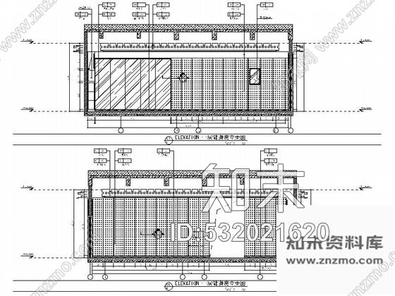 施工图西藏时尚五星级酒店健身瑜伽室装修施工图含效果图cad施工图下载【ID:532021620】