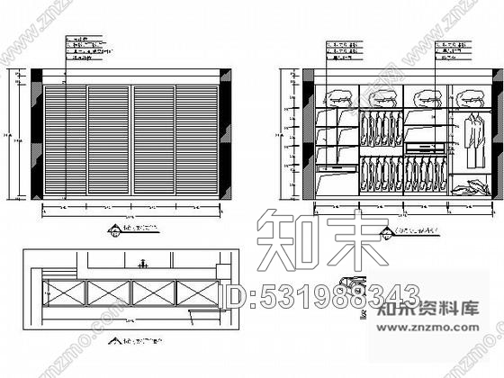 施工图广州双层现代别墅室内装修图cad施工图下载【ID:531988343】