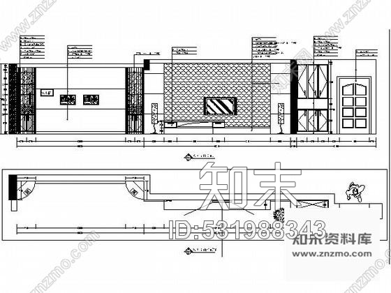 施工图广州双层现代别墅室内装修图cad施工图下载【ID:531988343】