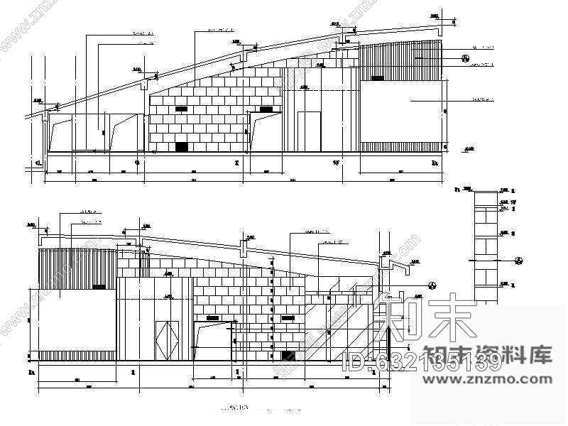 施工图某文化馆设计装修图cad施工图下载【ID:632135139】