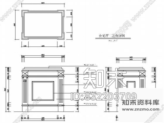 图块/节点酒店会见厅详图cad施工图下载【ID:832203709】