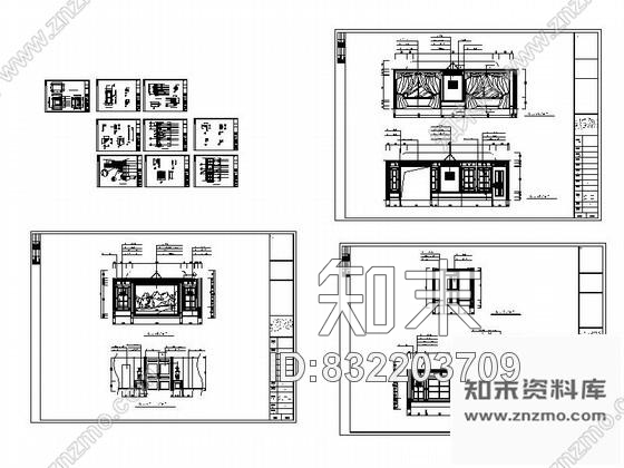 图块/节点酒店会见厅详图cad施工图下载【ID:832203709】