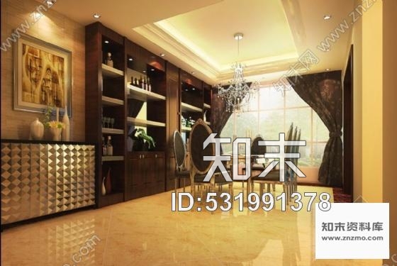 施工图现代精致双层别墅室内装修图含效果cad施工图下载【ID:531991378】