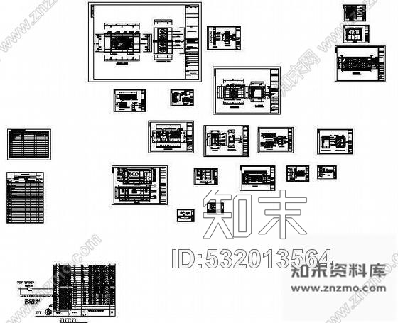 某餐馆装饰施工图cad施工图下载【ID:532013564】