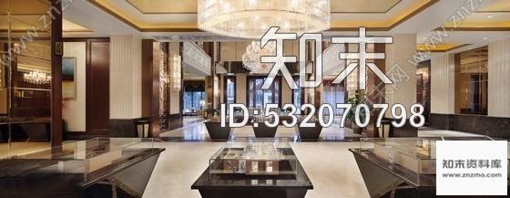 施工图武汉奢华国际城售楼部装修图含效果cad施工图下载【ID:532070798】
