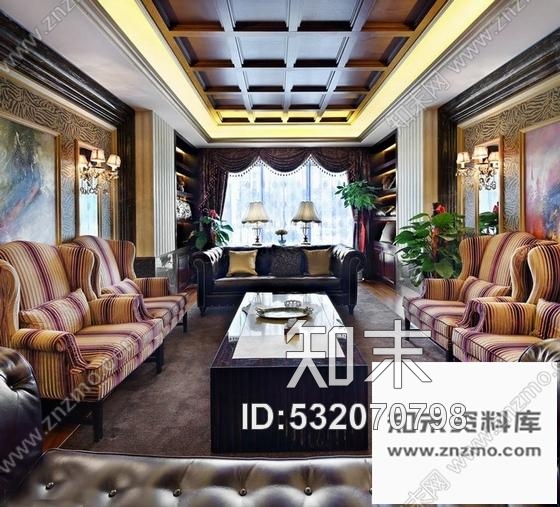 施工图武汉奢华国际城售楼部装修图含效果cad施工图下载【ID:532070798】