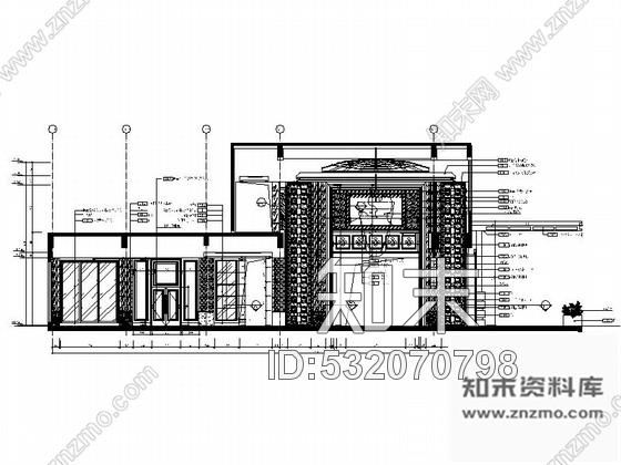 施工图武汉奢华国际城售楼部装修图含效果cad施工图下载【ID:532070798】