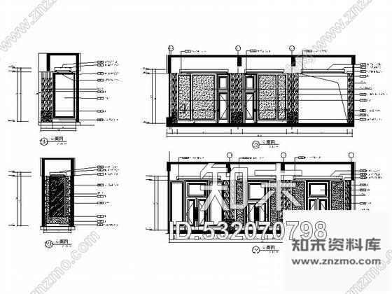 施工图武汉奢华国际城售楼部装修图含效果cad施工图下载【ID:532070798】