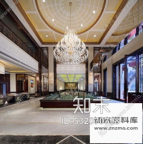 施工图武汉奢华国际城售楼部装修图含效果cad施工图下载【ID:532070798】