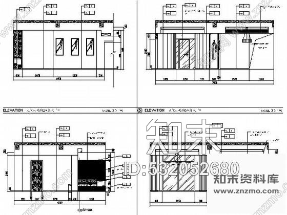 施工图休闲度假酒店四套客房施工图cad施工图下载【ID:532052680】
