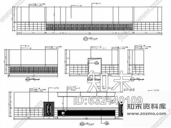 施工图精品成套综合医院室内装修设计图cad施工图下载【ID:632140109】