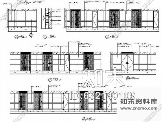 施工图精品成套综合医院室内装修设计图cad施工图下载【ID:632140109】