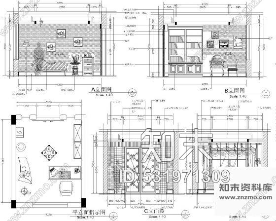 施工图湖南某花园别墅装修施工图施工图下载【ID:531971309】