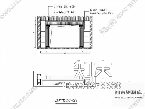 施工图豪华170万装修的三层欧式乡村风格别墅室内设计施工图含效果cad施工图下载【ID:531978360】