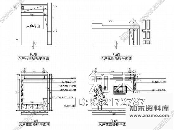 图块/节点家装各类柜子立面成套CAD图块下载cad施工图下载【ID:832172787】