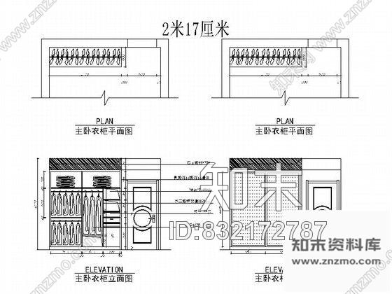 图块/节点家装各类柜子立面成套CAD图块下载cad施工图下载【ID:832172787】