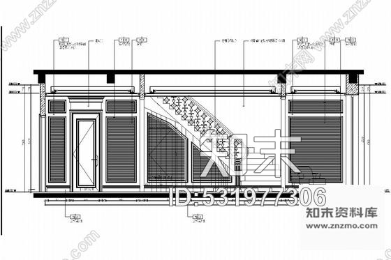 施工图上海独栋豪华欧式双层别墅室内装修图cad施工图下载【ID:531977306】