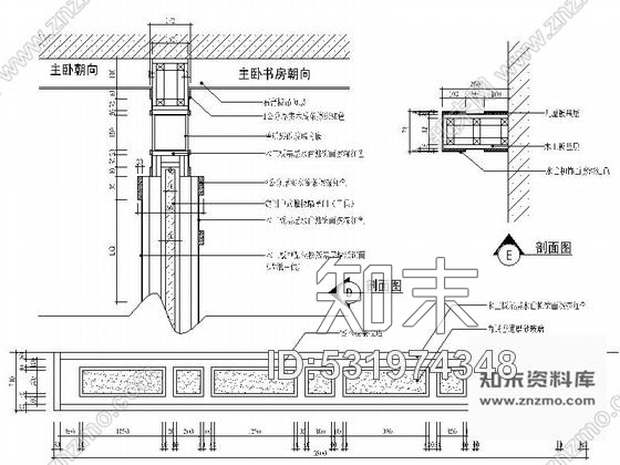 施工图新沂现代高档中式联体别墅装修图cad施工图下载【ID:531974348】