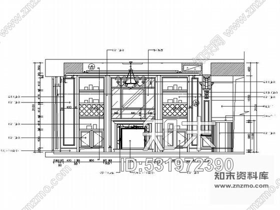 施工图深圳知名楼盘欧式3层别墅室内设计CAD施工图含效果图施工图下载【ID:531972390】