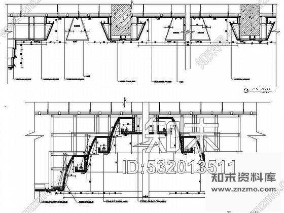 施工图豪华酒店圆形中餐厅装修图施工图下载【ID:532013511】