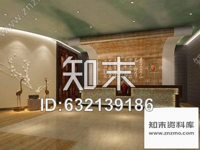 施工图北京原创综合医药研究院典雅中式医院装修施工图含效果cad施工图下载【ID:632139186】