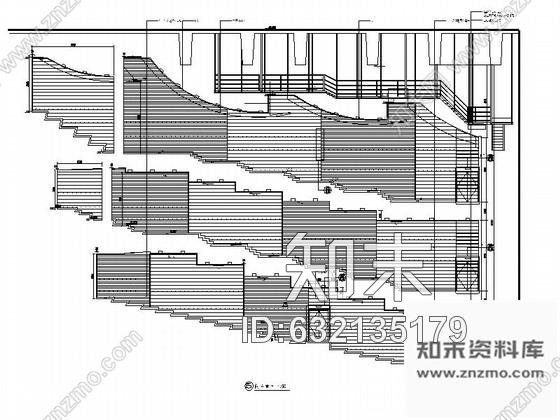 施工图杭州独特造型设计著名现代文化大剧院室内装修施工图含效果及实景施工图下载【ID:632135179】