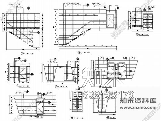 施工图杭州独特造型设计著名现代文化大剧院室内装修施工图含效果及实景施工图下载【ID:632135179】