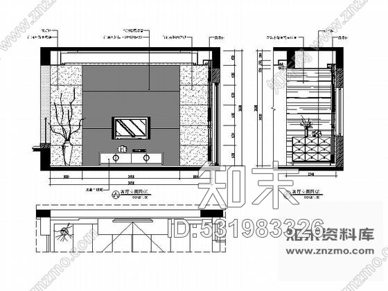 施工图深圳西班牙风情小镇三层别墅装修施工图含效果图cad施工图下载【ID:531983326】