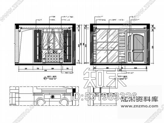 施工图深圳西班牙风情小镇三层别墅装修施工图含效果图cad施工图下载【ID:531983326】