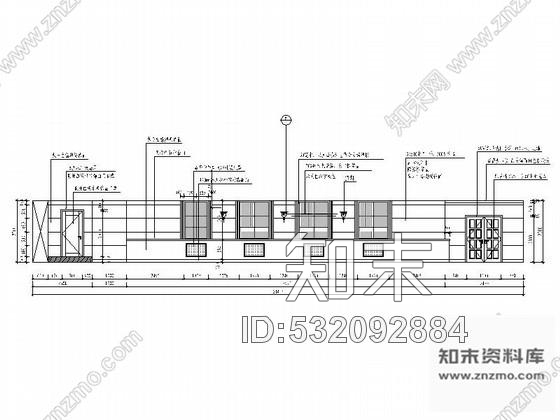 施工图现代多功能厅室内装修施工图cad施工图下载【ID:532092884】