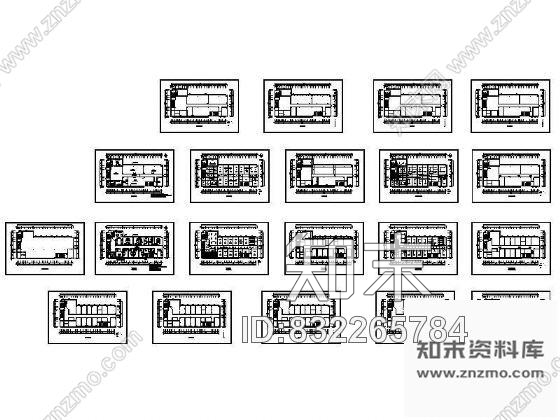 图块/节点办公空间平面设计方案cad施工图下载【ID:832265784】