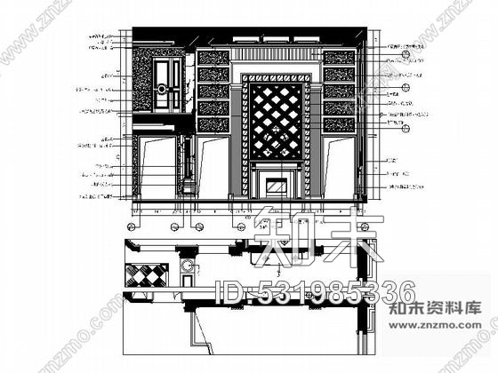 施工图常州古典欧式三层别墅样板房装修图含效果cad施工图下载【ID:531985336】