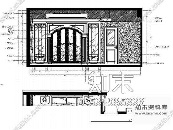 施工图常州古典欧式三层别墅样板房装修图含效果cad施工图下载【ID:531985336】