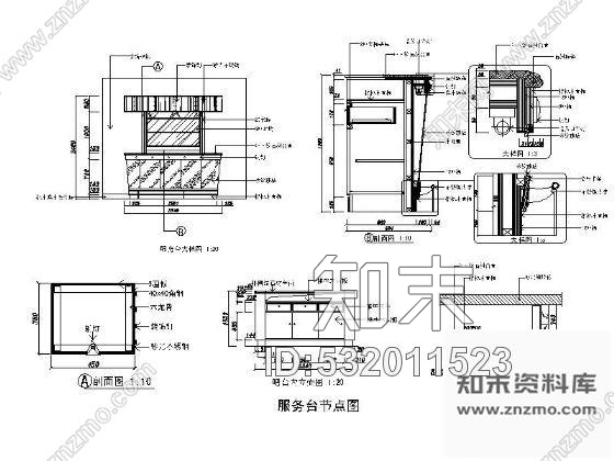 施工图422㎡某西餐厅室内装修图含效果cad施工图下载【ID:532011523】